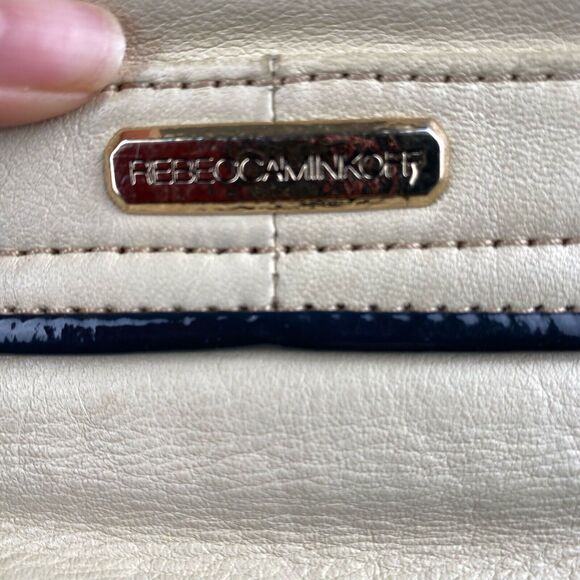 REBECCA MINKOFF Women's ivory LEATHER CROSSBODY Pockets - Picture 16 of 16